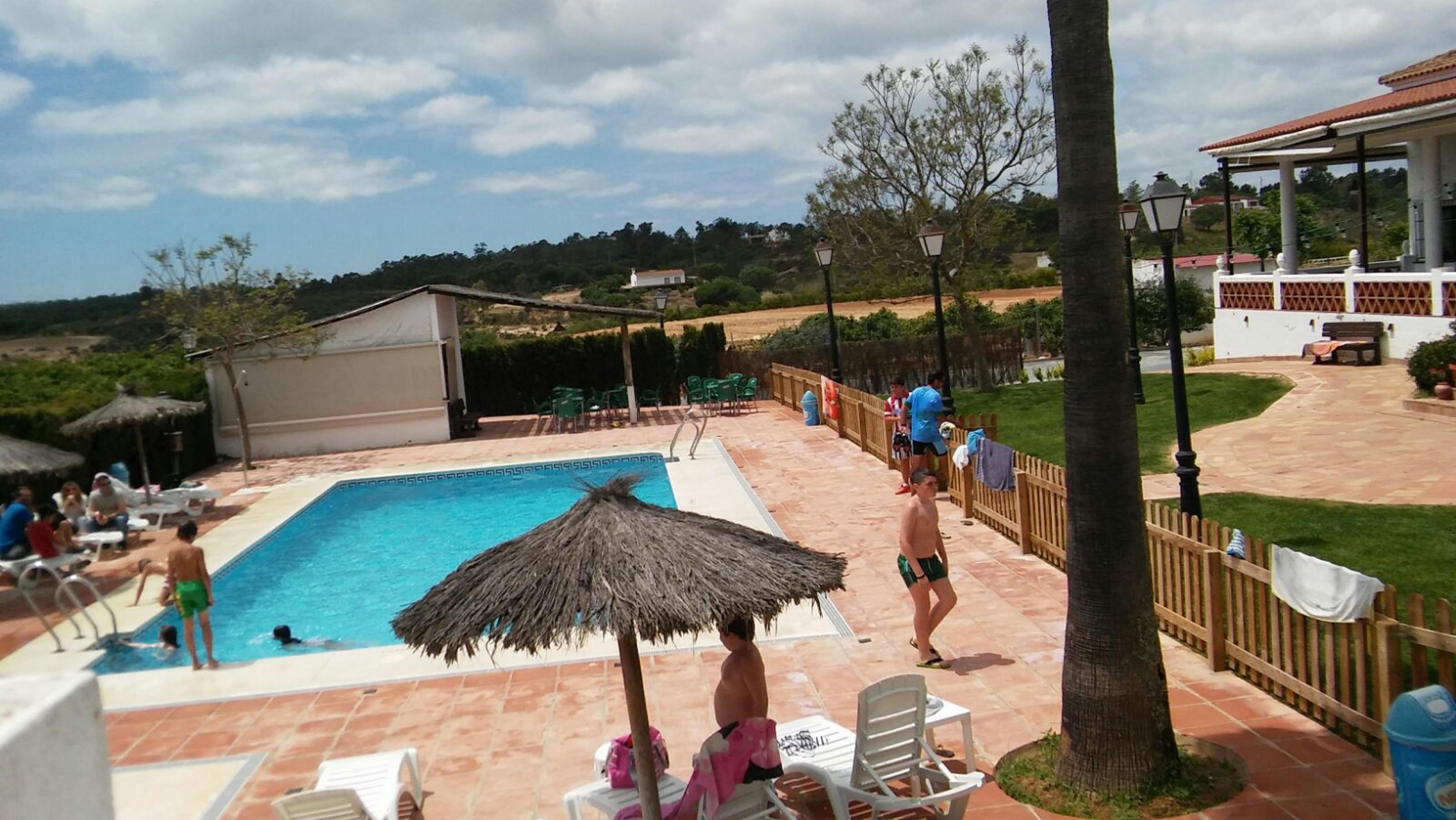Hotel Valsequillo Lepe Bagian luar foto